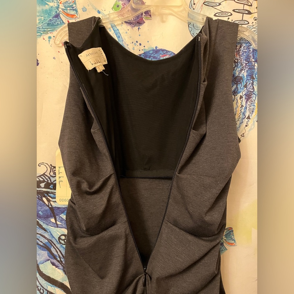 Nicole Miller Strapless Black Dress - Picture 7 of 9